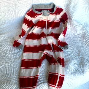 Burt’s Bees Christmas Footed PJs
